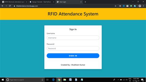for any inquiry just ping me. . Attendance management system django github